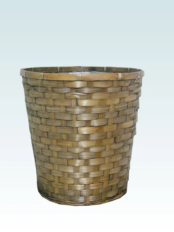 アンスリウム籐製の鉢カバー単体画像