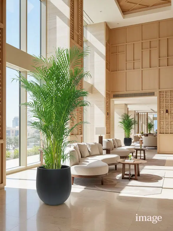 アレカヤシ葉っぱ枝も入った画像