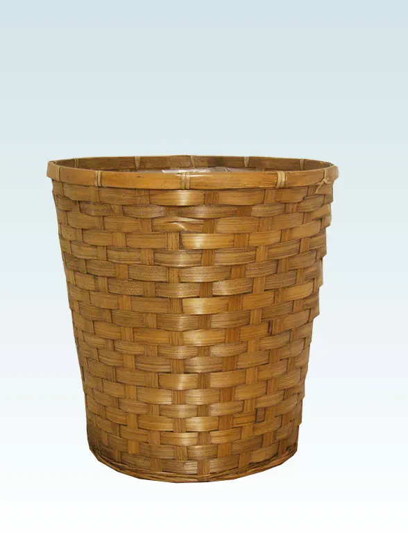 ガジュマル籐製の鉢カバー単体画像