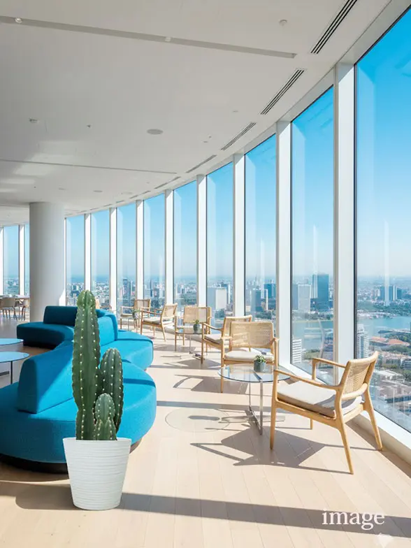 観葉植物柱サボテン（鬼面角）葉っぱ枝も入った画像