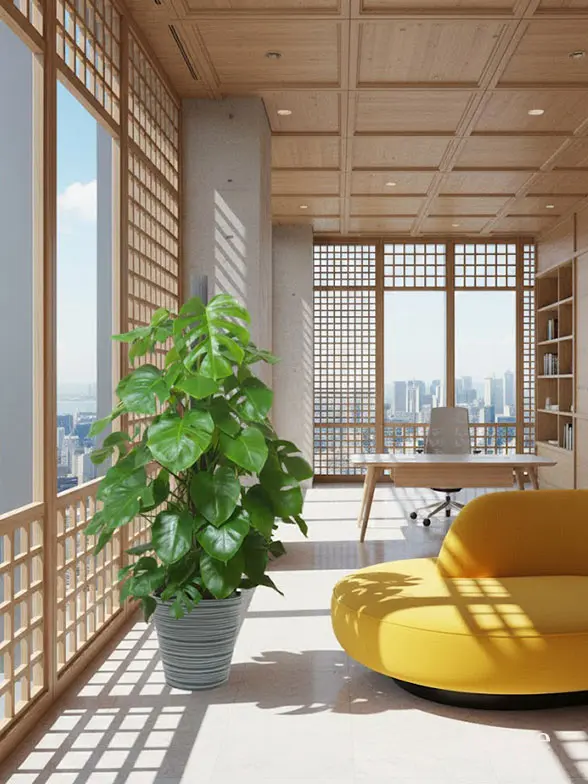 モンステラ葉っぱ拡大画像