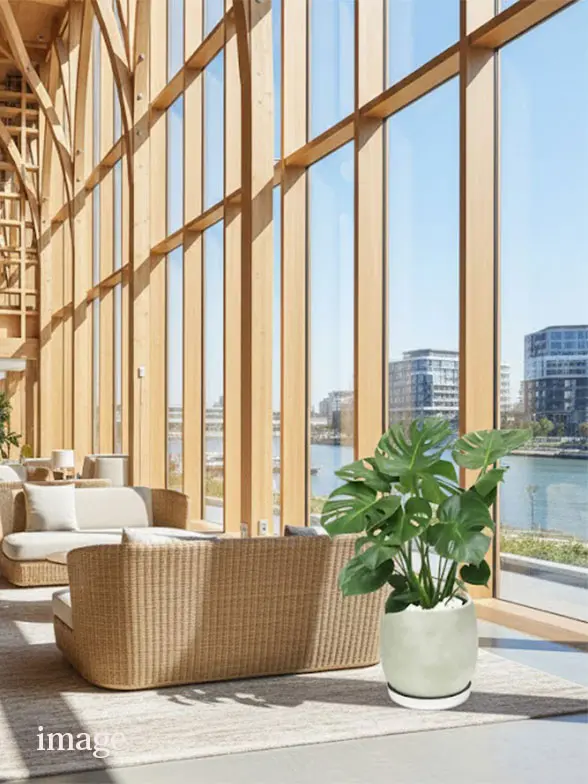 モンステラ葉っぱ拡大画像