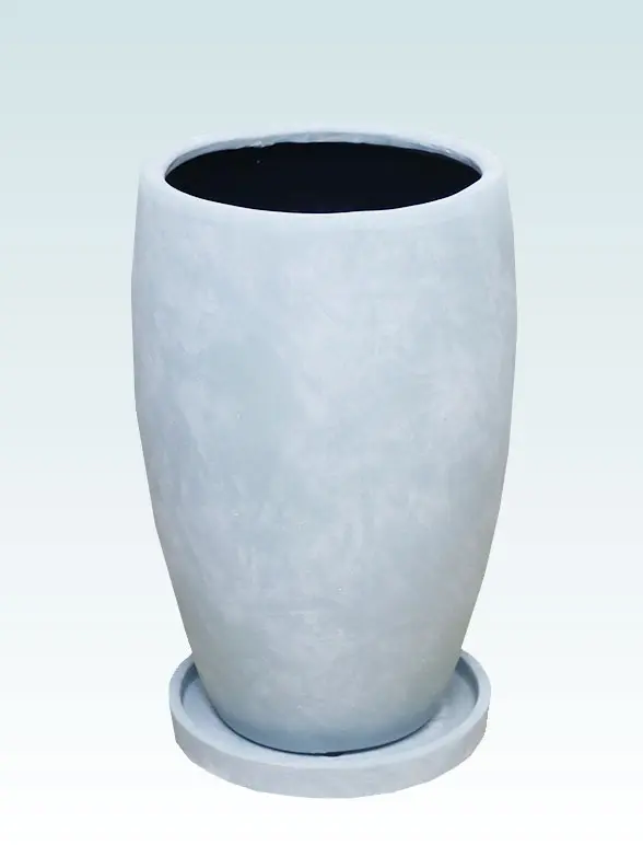 モンステラの鉢カバー単体画像