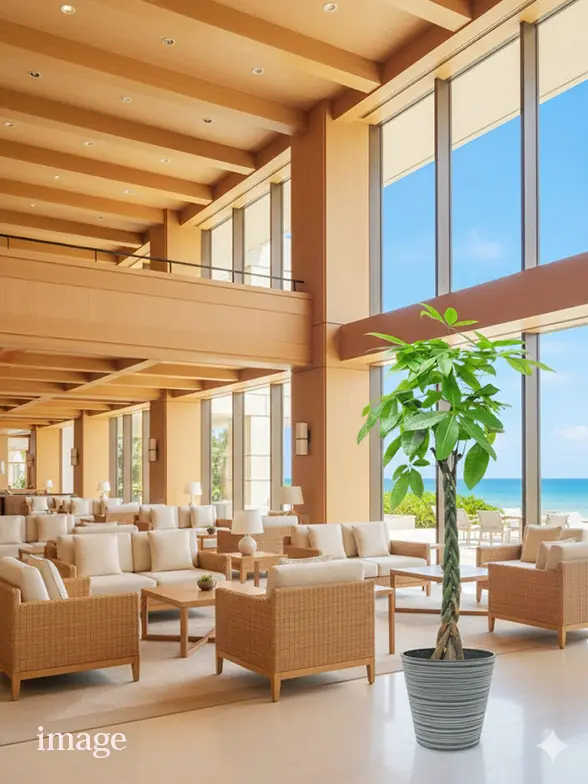 パキラ葉っぱ拡大画像