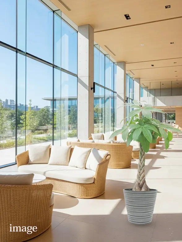 パキラ葉っぱ拡大画像