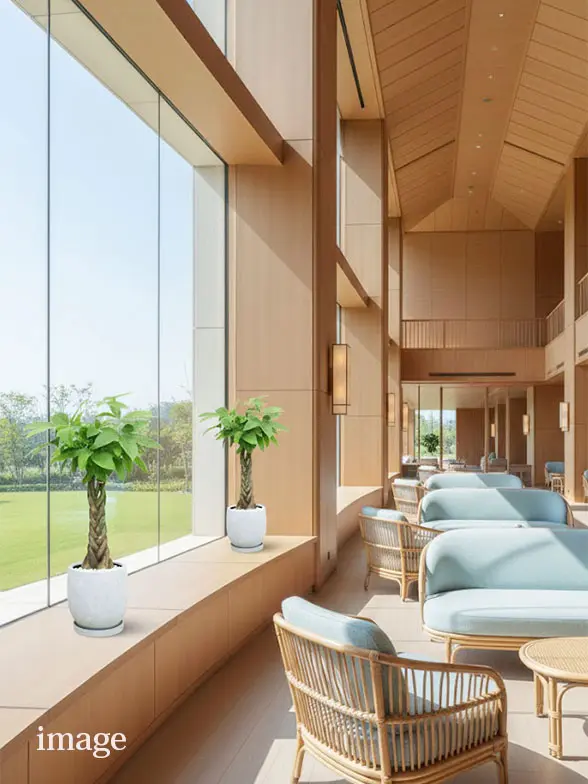 パキラ葉っぱ拡大画像