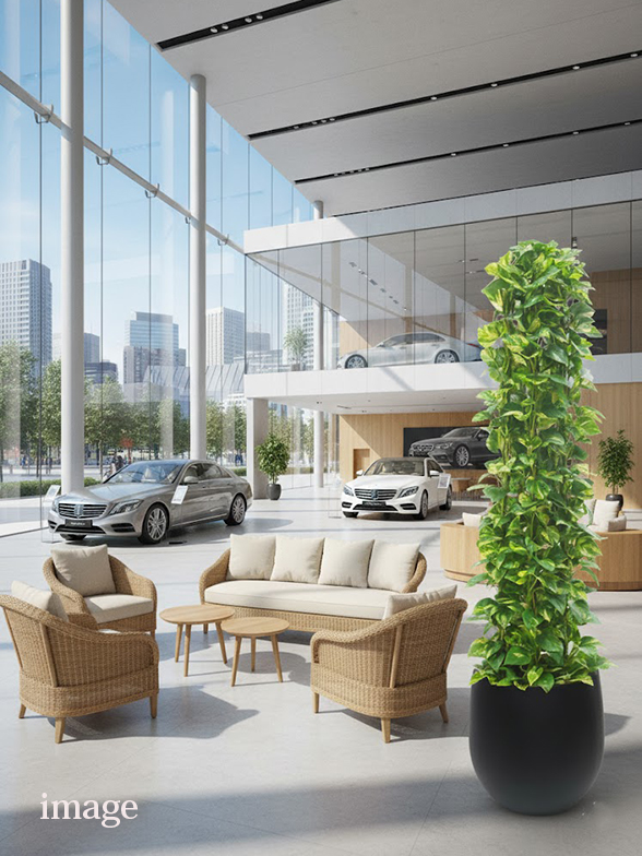 ポトスタワー葉っぱ枝も入った画像