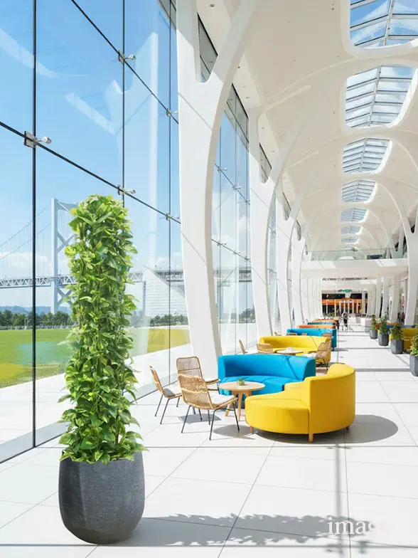 ポトスタワー葉っぱ枝も入った画像