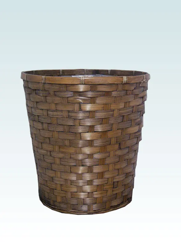 ポトスタワー籐製の鉢カバー単体画像