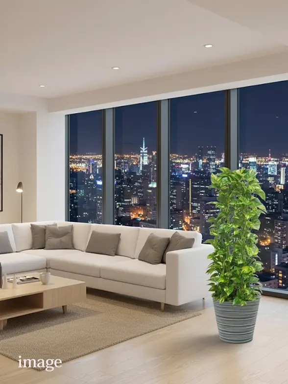 ポトスタワー葉っぱ拡大画像