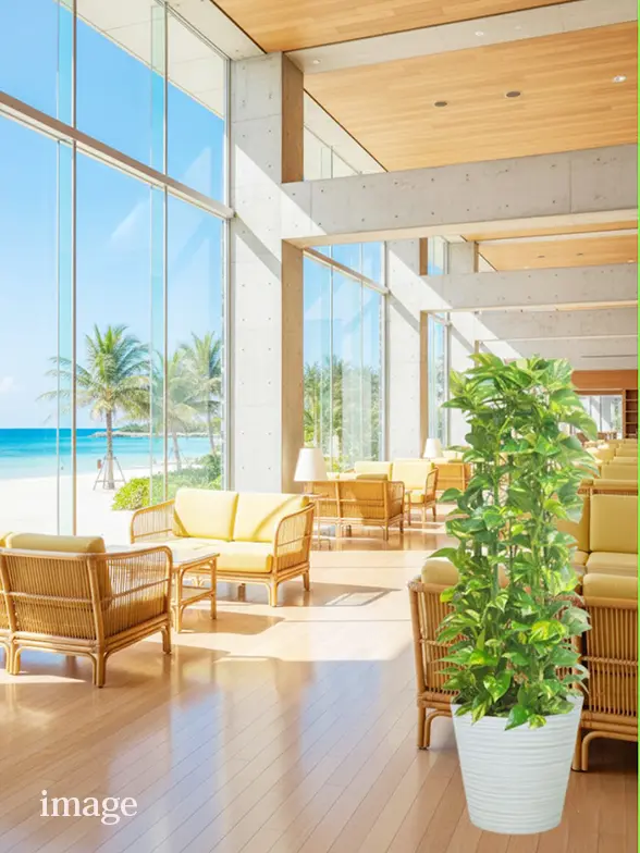 ポトスタワー葉っぱ枝も入った画像