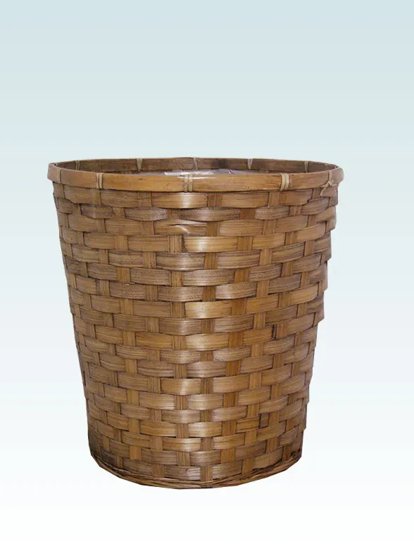 ストレリチア・オーガスタ籐製の鉢カバー単体画像
