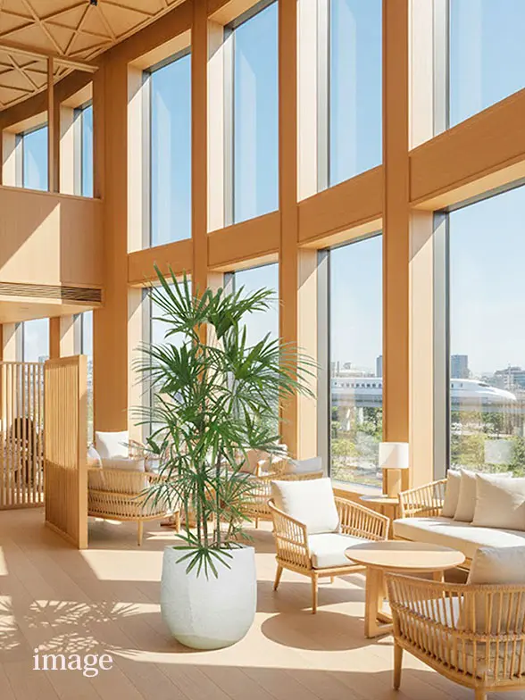 シュロチク葉っぱ拡大画像