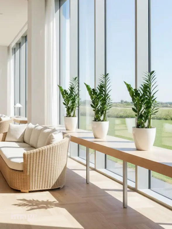 ザミオクルカス葉っぱ拡大画像